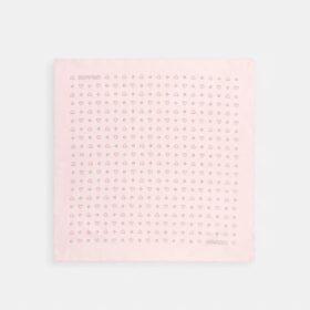 Seidenbandana mit gepunktetem Herz-Print
