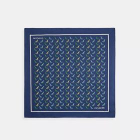 Seidenbandana mit T-Rex-Print