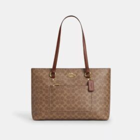 Station Tote Bag aus Signature Canvas