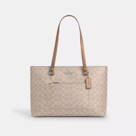 Station Tote Bag aus Signature Canvas