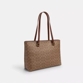 Station Tote Bag aus Signature Canvas
