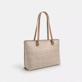 Station Tote Bag aus Signature Canvas