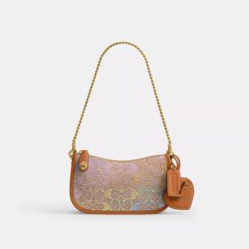 Swinger-Taschen 20 mit Kette aus Crystal Signature Jacquard