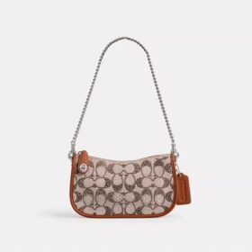 Swinger-Taschen 20 mit Kette aus Crystal Signature Jacquard